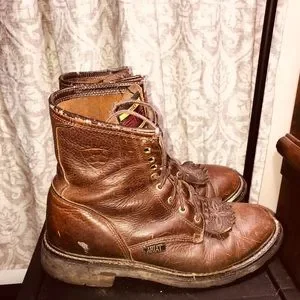 ARIAT Mens Dr Brn Lace Up Cowboy Boot 8D Style NO. 37185 Ariat | Shoes | Ariat Mens Dr Brn Lace Up Cowboy Boot 8d  main image 3
